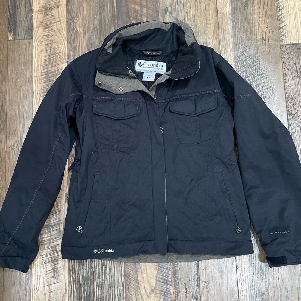 Columbia Titanium Snowboard ski coat Wm M